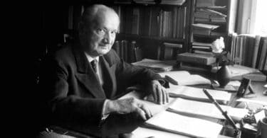 Heidegger goldschmidt silence bavard