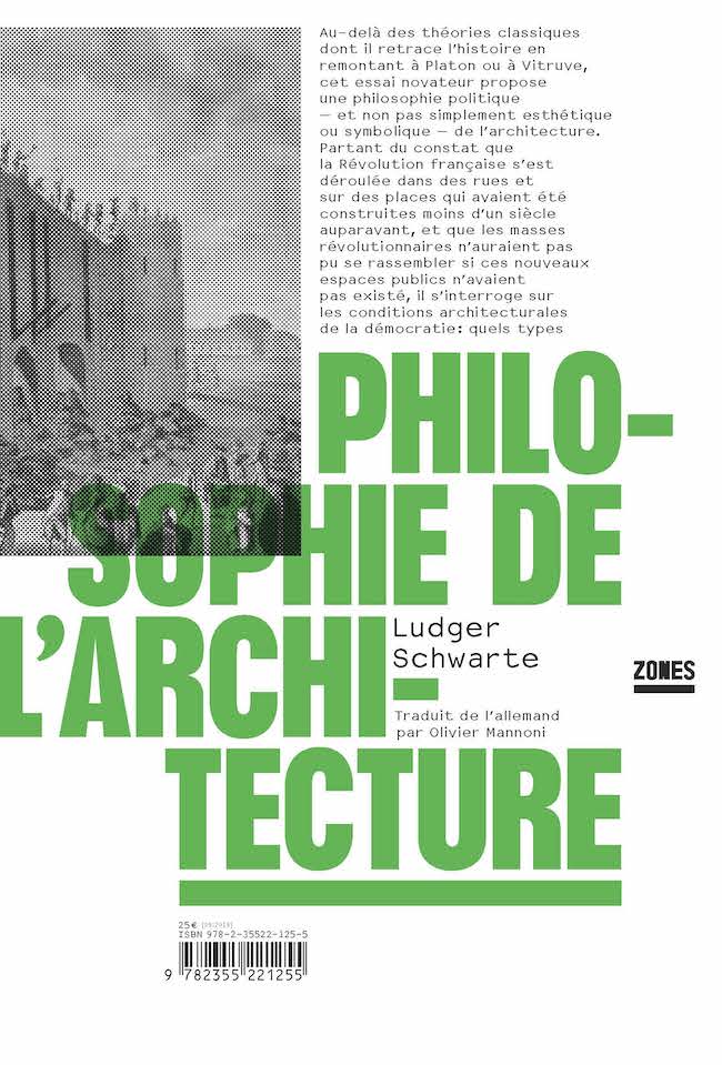Ludger Schwarte, Philosophie de l’architecture