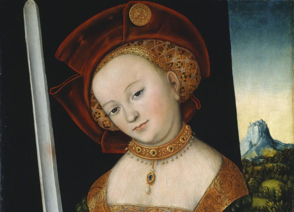 Lucas Cranach l'Ancien Judith avec la tête de Holopherne