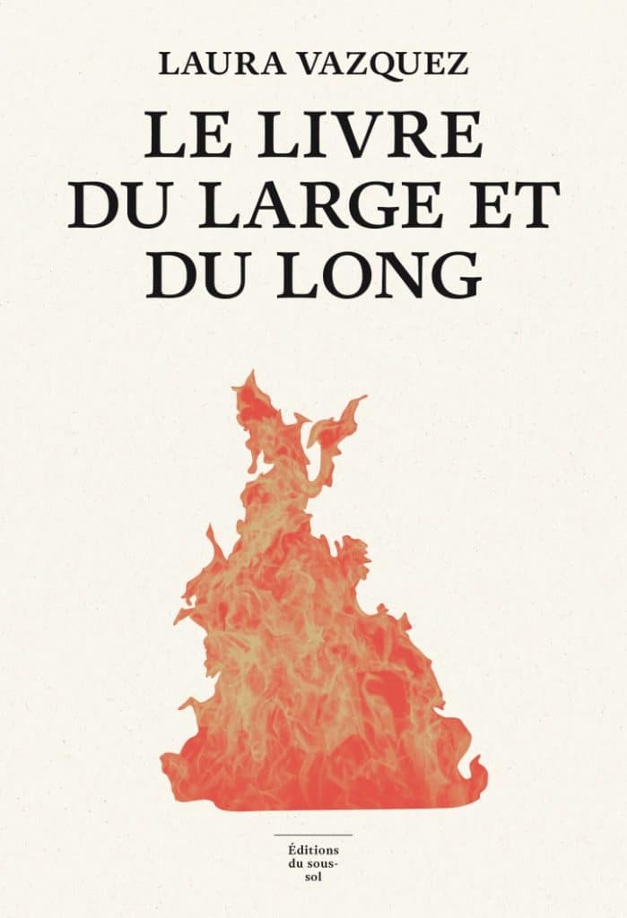 Couverture de Le Livre du large et du long, de Laura Vazquez