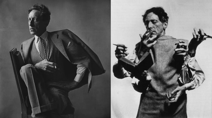 Jean Cocteau fumant pour Cocteau l'opium aux trousses de Greciano