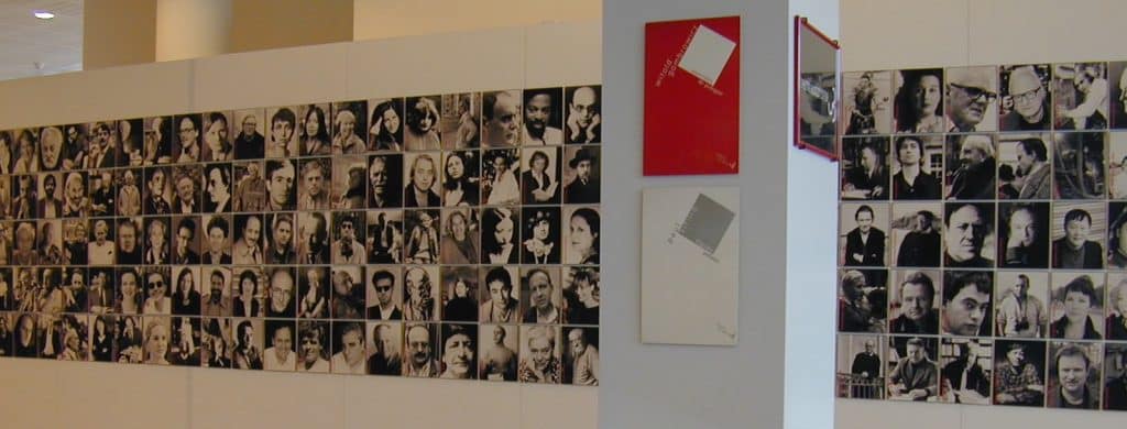 Mur d’images d’éditeur, Exposition Christian Bourgeois
