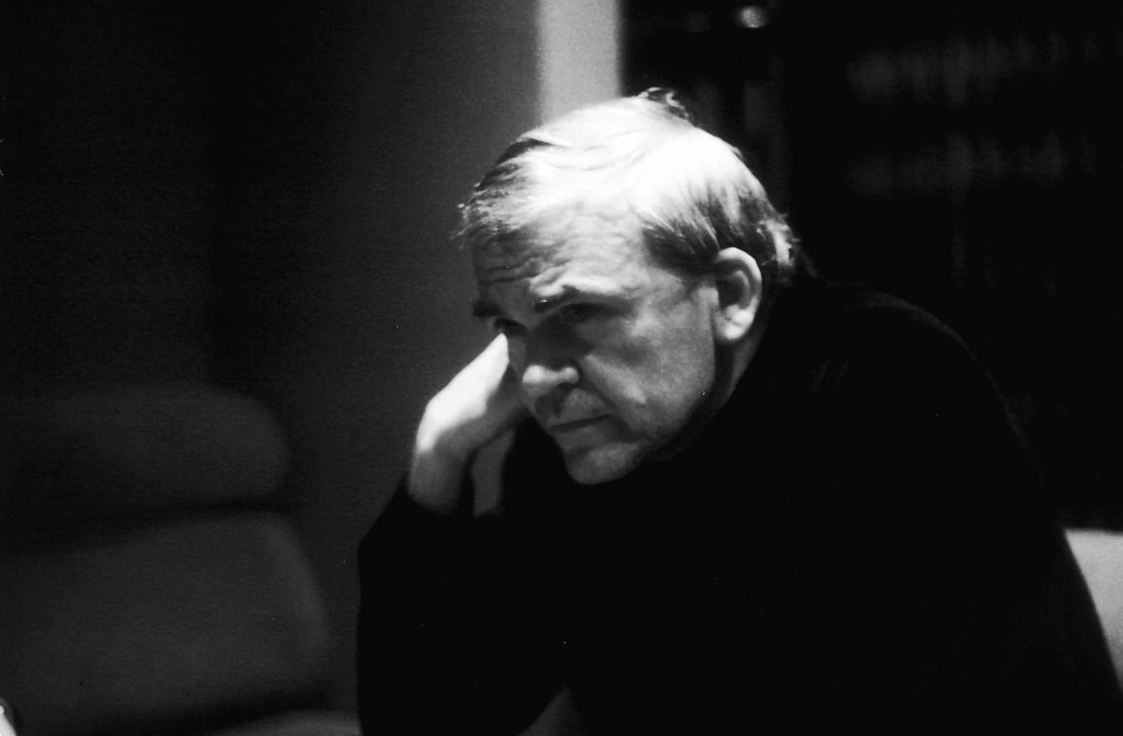 Portrait de Kundera en 1980